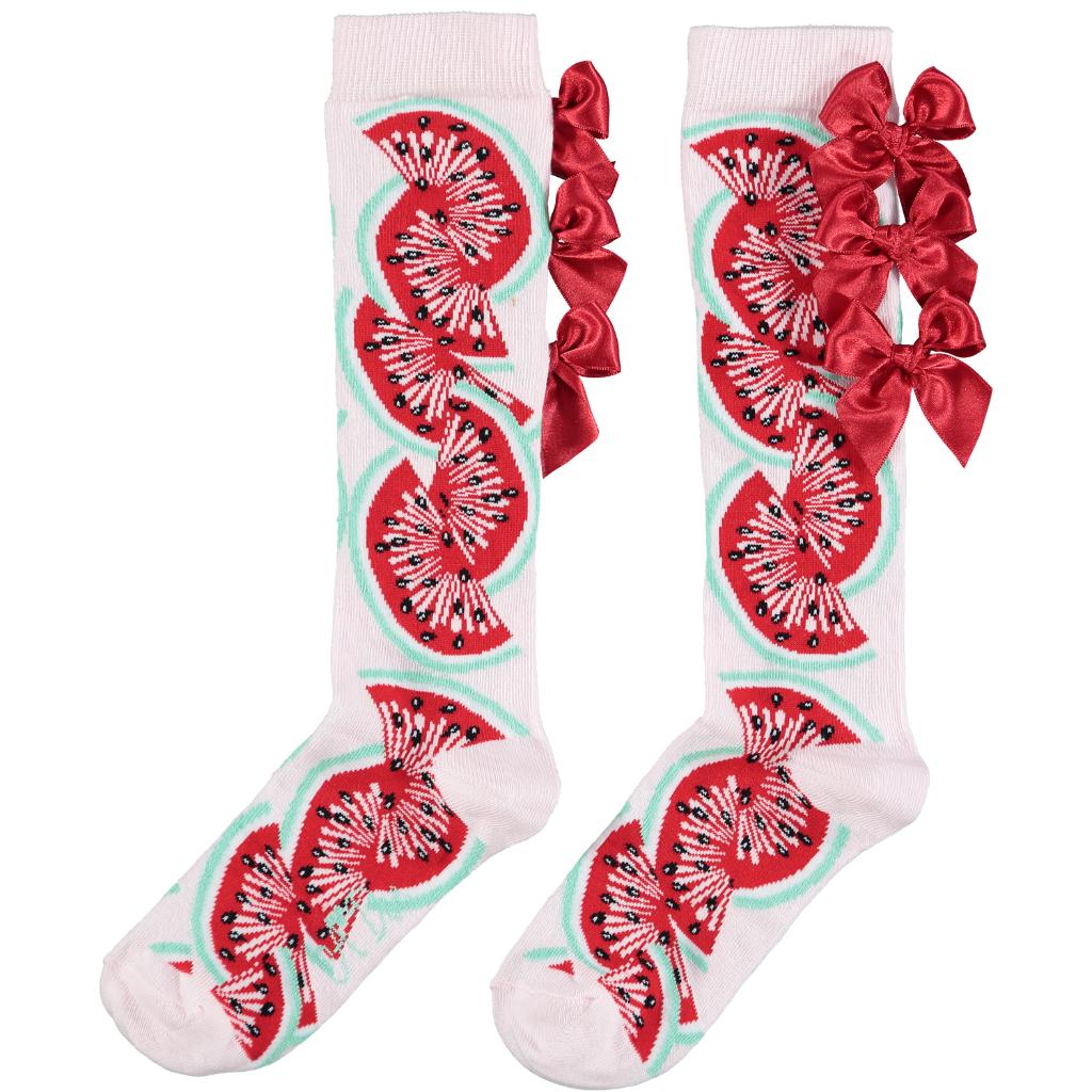 A DEE WATERMELON LOVE EDEN KNEE HIGH SOCKS S221901