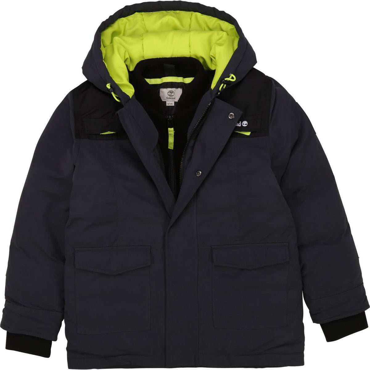 TIMBERLAND 2 IN 1 PARKA &amp; FLEECE GILET T26526 Z40