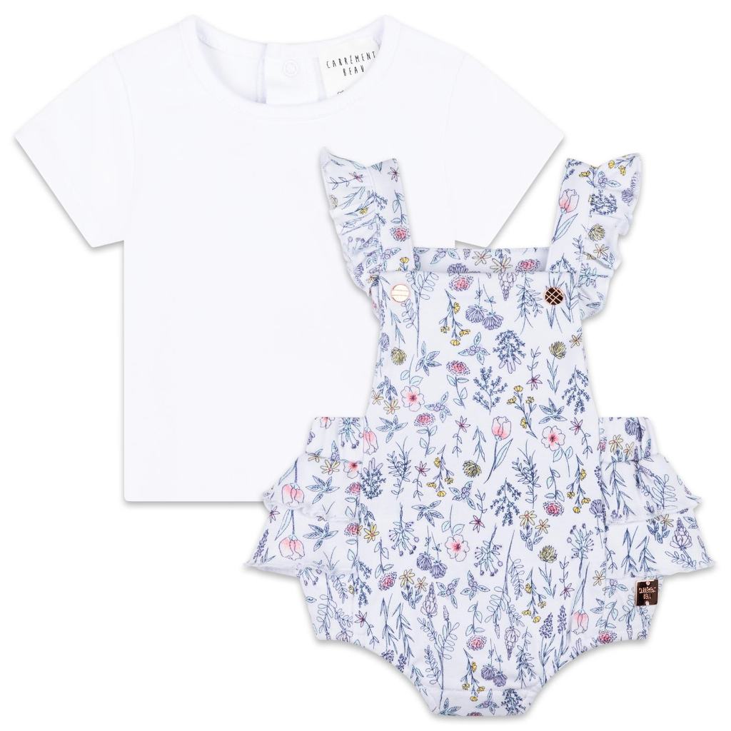 CARREMENT BEAU ROMPER & T SHIRT Y98151