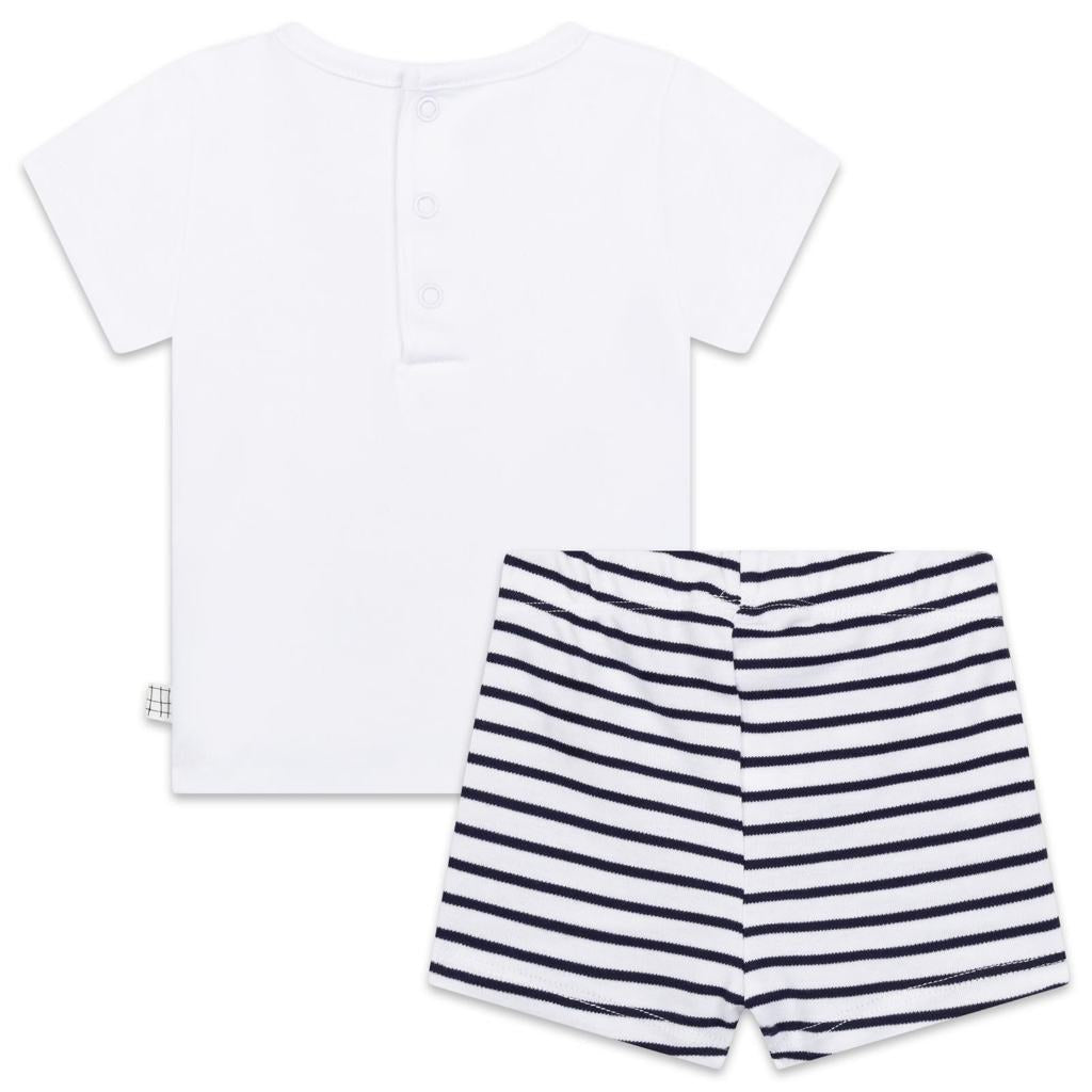 CARREMENT BEAU T SHIRT & SHORTS SET Y98156