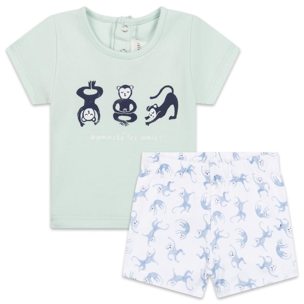 CARREMENT BEAU T SHIRT & SHORTS SET Y98167