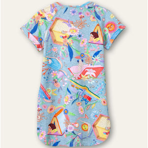 OILILY DRAWING DRESS YS22GDR284