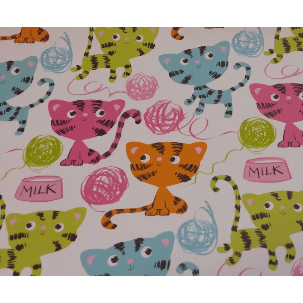 KITTY SHEET GIFT WRAP NW011