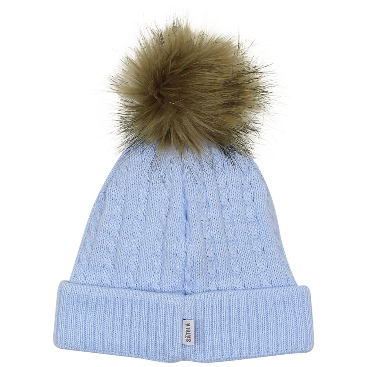 SATILA HAT WITH FAUX FUR POM POM PIPER 433